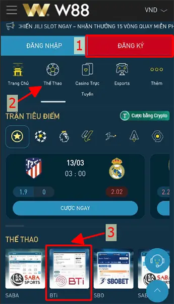 3 bước xem bảng tỷ lệ kèo nhà cái hôm nay chuẩn nhất